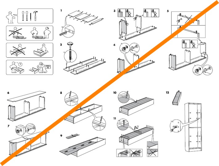 ikea assembly instructions